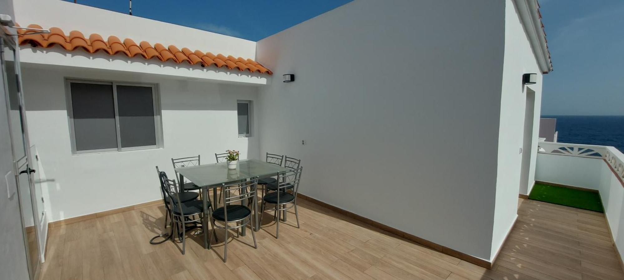 Las Olas Atico Penhouse With Terrace And Sea View, 2 Bedrooms La Caleta  外观 照片